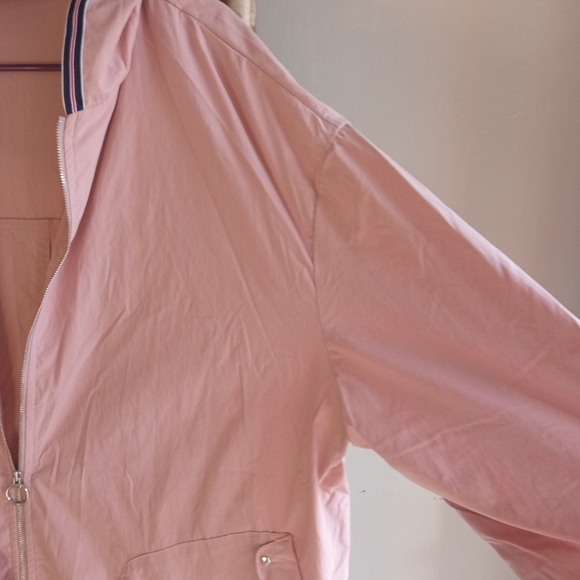 Pink Lightweight Windbreaker Jacket from Seoul - Picture 11 of 16